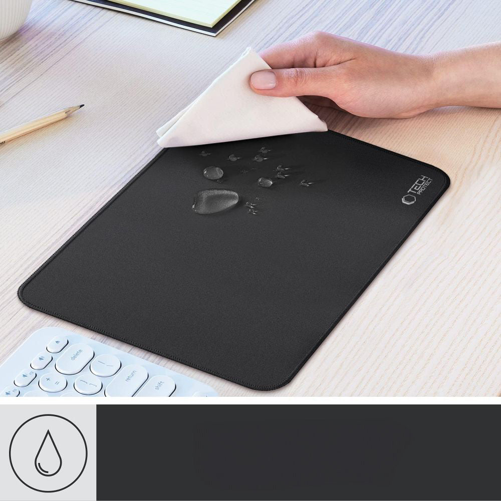Gaming-Schreibtisch-Mauspad, Tech-Protect A100 Mouse Pad, Schwarz