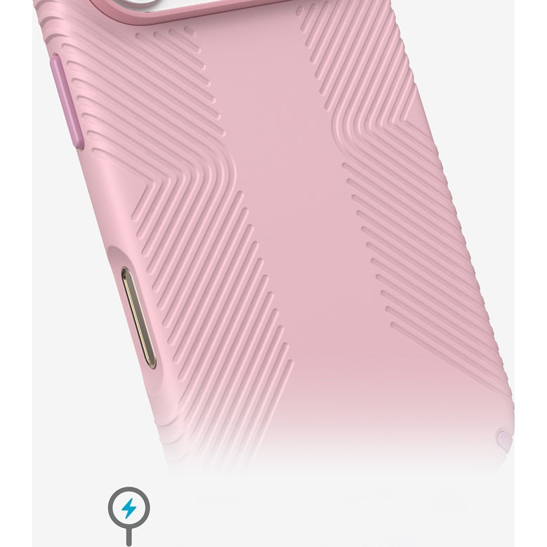 Handyhülle für iPhone 18 Pro, Speck Presidio2 Grip mit MagSafe, Rosa (6/10)