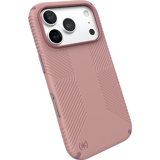 Handyhülle für iPhone 18 Pro, Speck Presidio2 Grip mit MagSafe, Rosa (3/10)