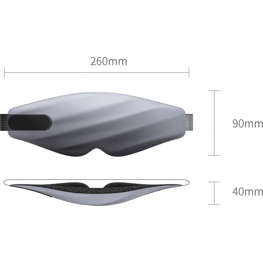 Schlafmaske Wozinsky MSS-10 Eyeshade Schwarz (6/9)