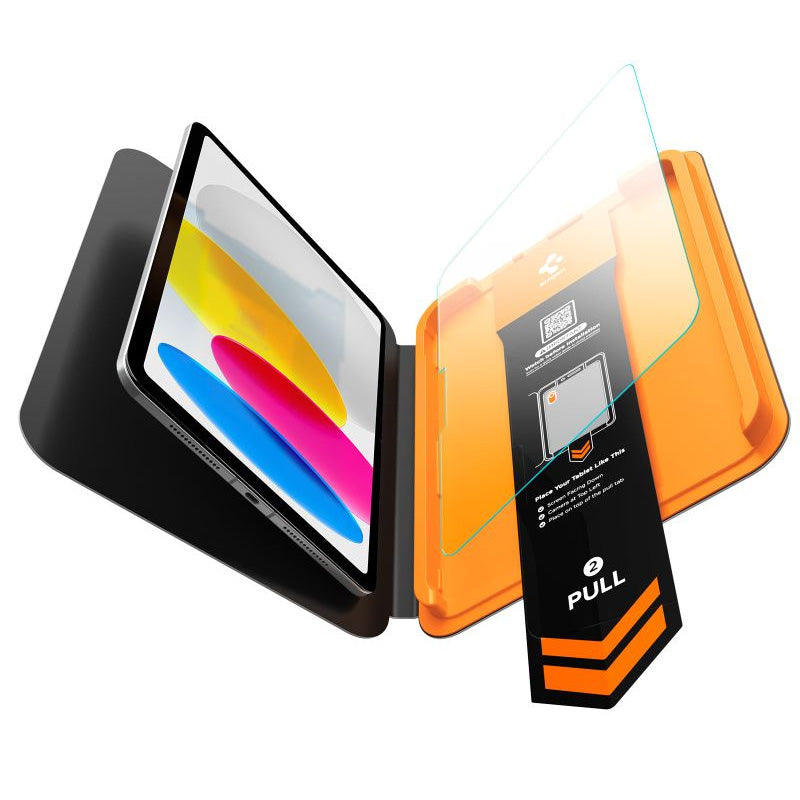 Gehärtetes Glas für iPad 11" (A16) 2025 / 10,9" 10 gen. 2022, Spigen Glas.tR AlignMaster T