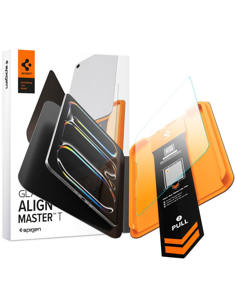 Gehärtetes Glas für iPad Pro 11" 2025 / 2024, Spigen Glas.tR AlignMaster T
