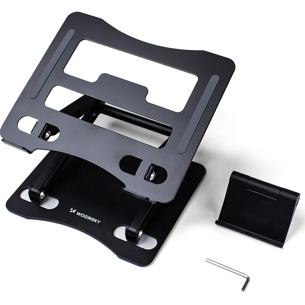 Laptop- und Tabletständer, Wozinsky WRS-CPY75DSB, Schwarz