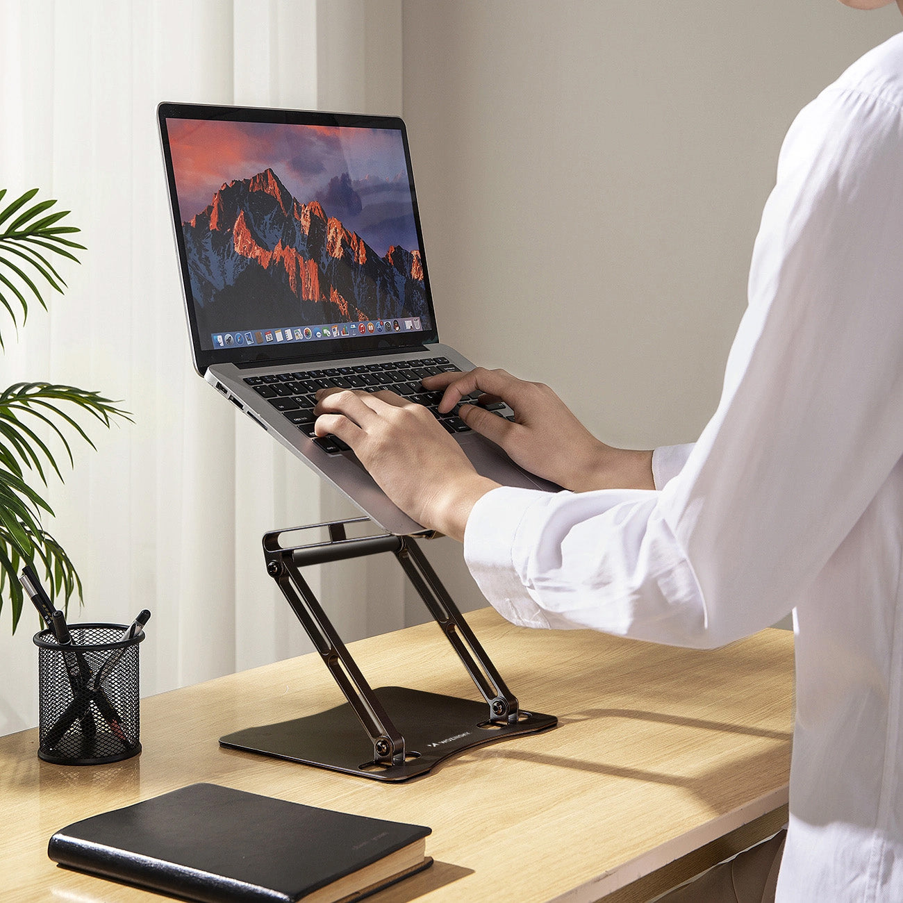 Laptop- und Tabletständer, Wozinsky WRS-CPY75DSB, Schwarz