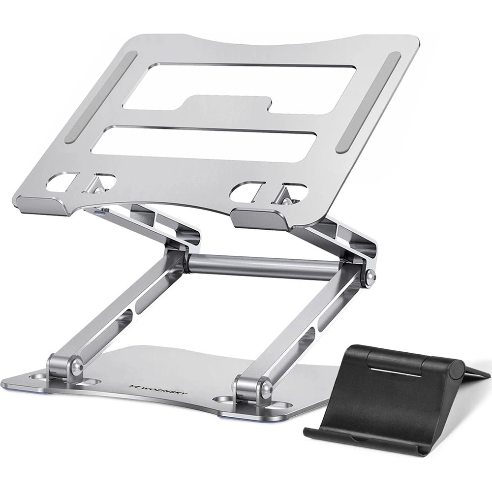 Laptop- und Tabletständer, höhenverstellbar, Wozinsky WRS-CPY75DSS, Silber