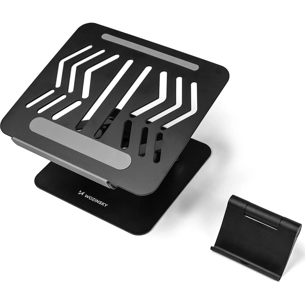 Laptop- und Tabletständer, drehbar, Wozinsky WRS-CPY84SB, Schwarz
