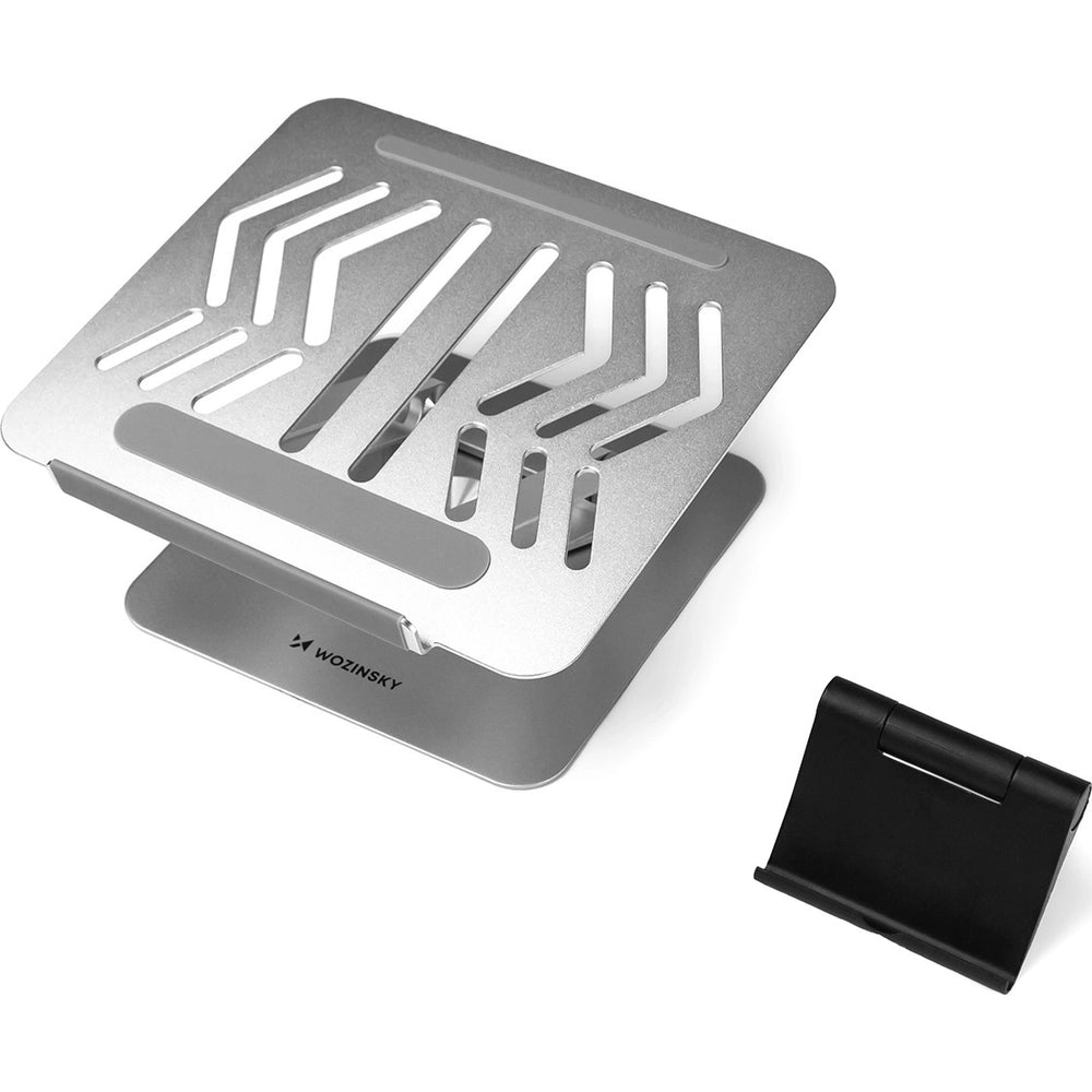 Laptop- und Tabletständer drehbar, Wozinsky WRS-CPY84SS, Silber