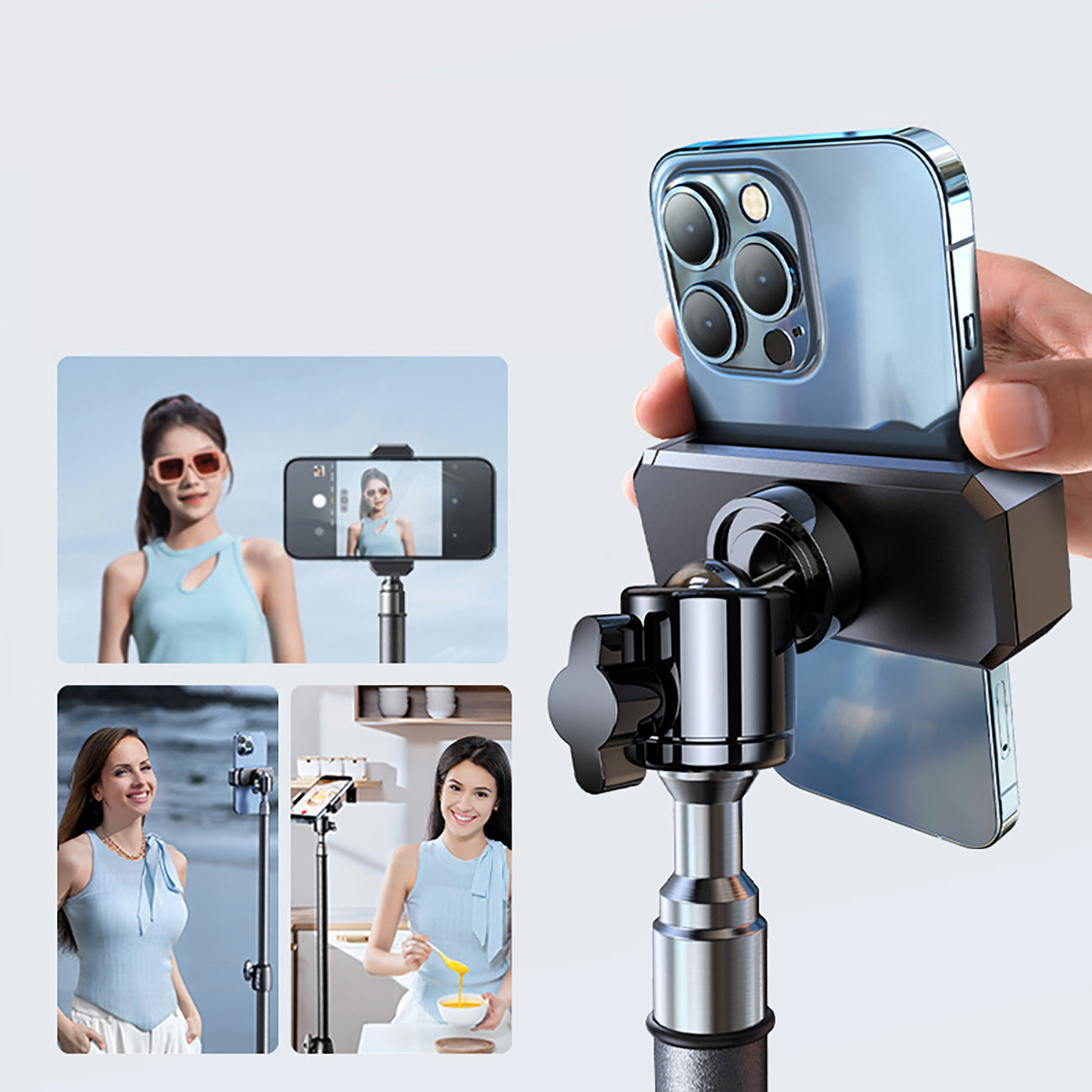 Fotostativ 3-Bein 170 cm, Wozinsky WRLD-00Y1S, Schwarz