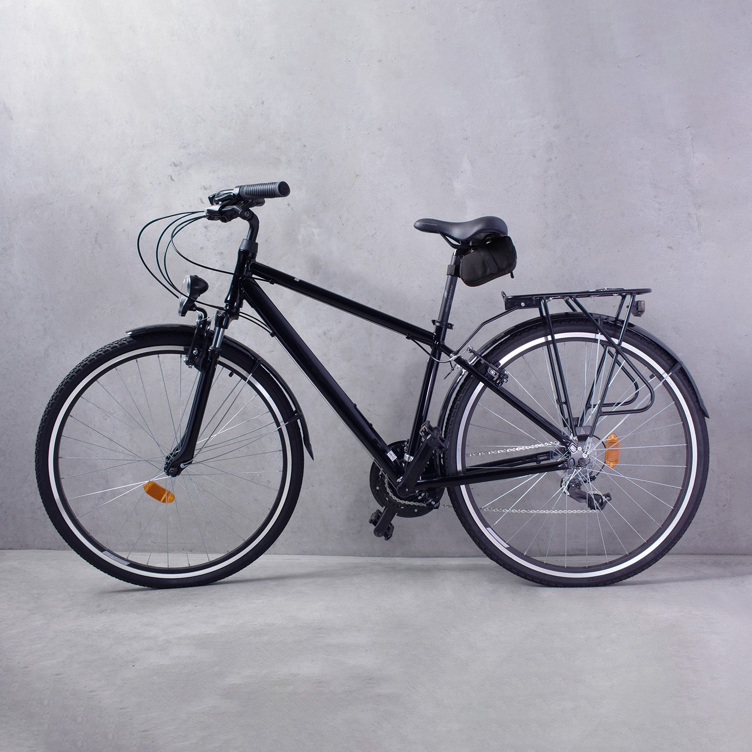 Fahrrad-Satteltasche 0,6 l, Wozinsky Active WBB8BK, Schwarz