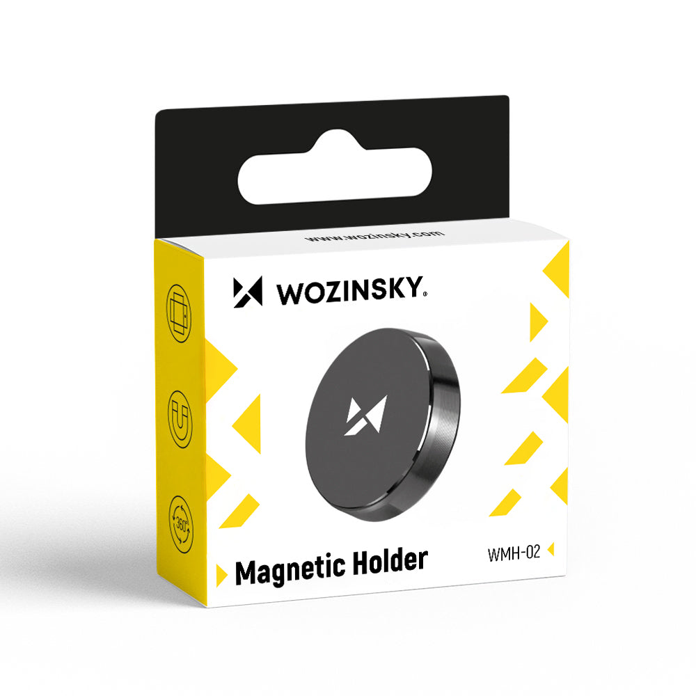 Magnetische Autohalterung für das Armaturenbrett, Wozinsky WMH-02, Schwarz