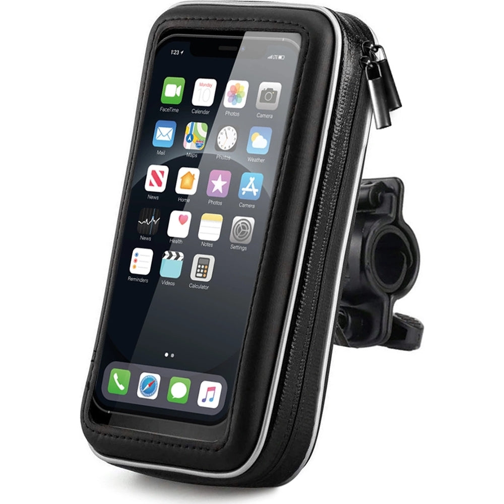 Fahrrad Handyhalterung für Smartphone für den Lenker, Wozinsky Active WBHBK7, Schwarz