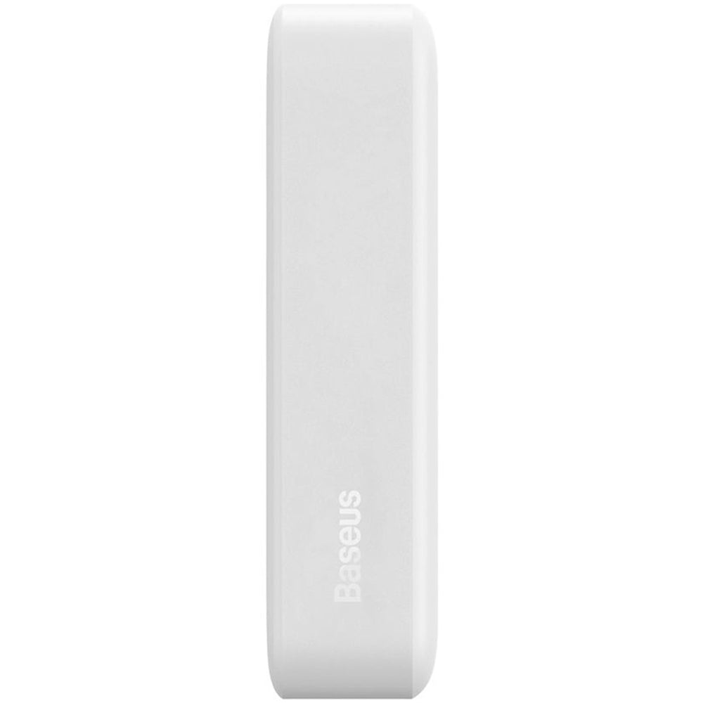 Baseus Magnetic Mini Induktive Qi-Powerbank für MagSafe, USB-C, 20 000 mAh 20W + Kabel, Weiß