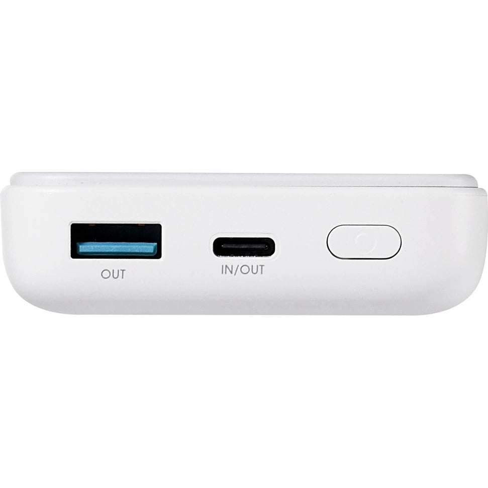 Induktions-Powerbank, Joyroom JR-W020 10000mAh mit MagSafe, USB-A/USB-C 20W mit USB-C Kabel 25cm, Weiß