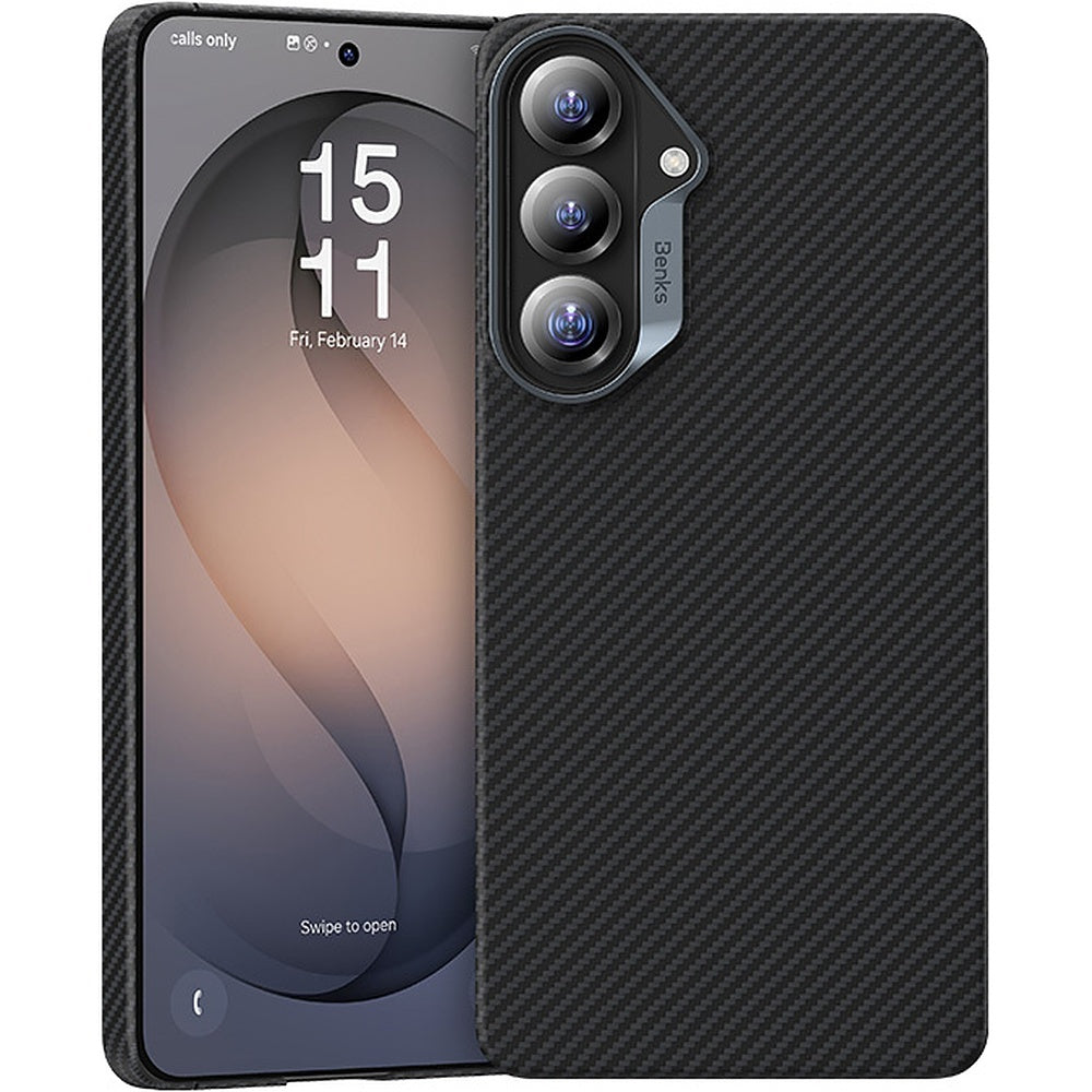 Handyhülle für Galaxy S26, Benks Magnetic Armor Air 600D, Schwarz