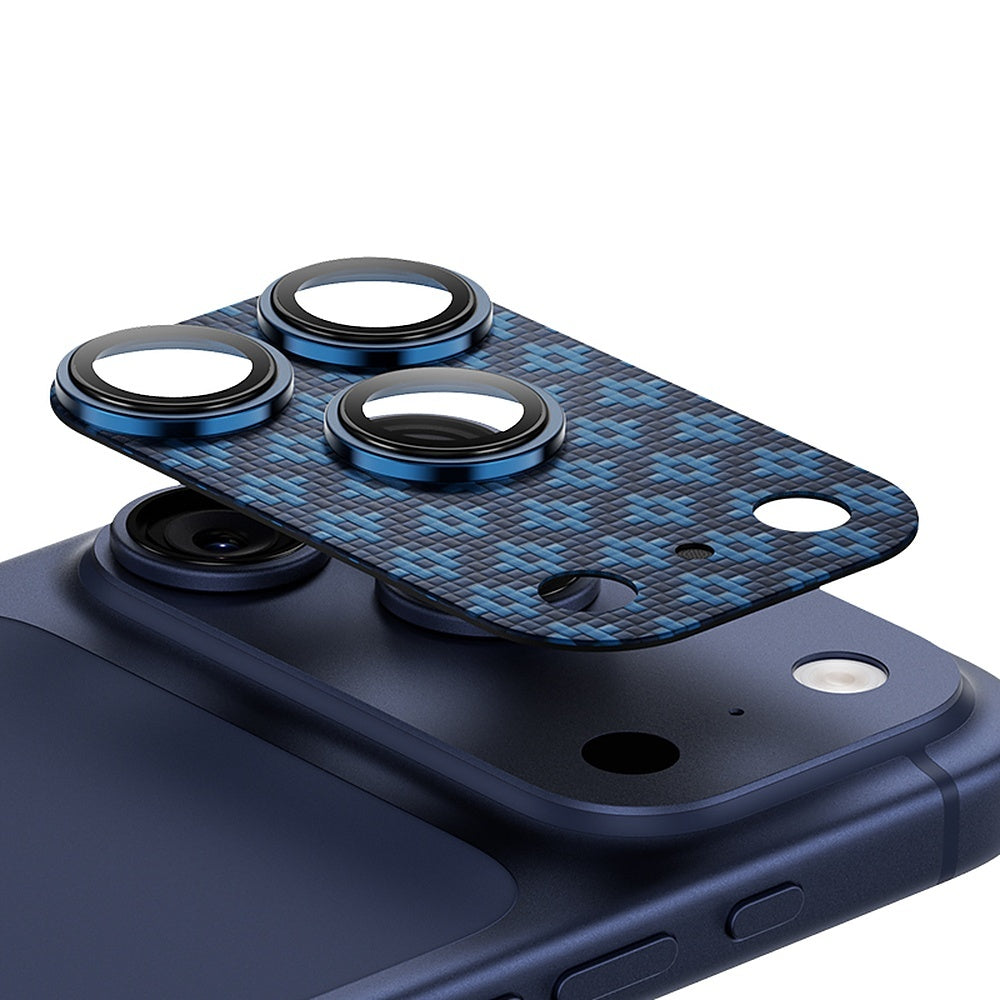 Kameraschutz für iPhone 17 Pro Max, Benks Armor Warrior Lens ArmorGrid, Blau