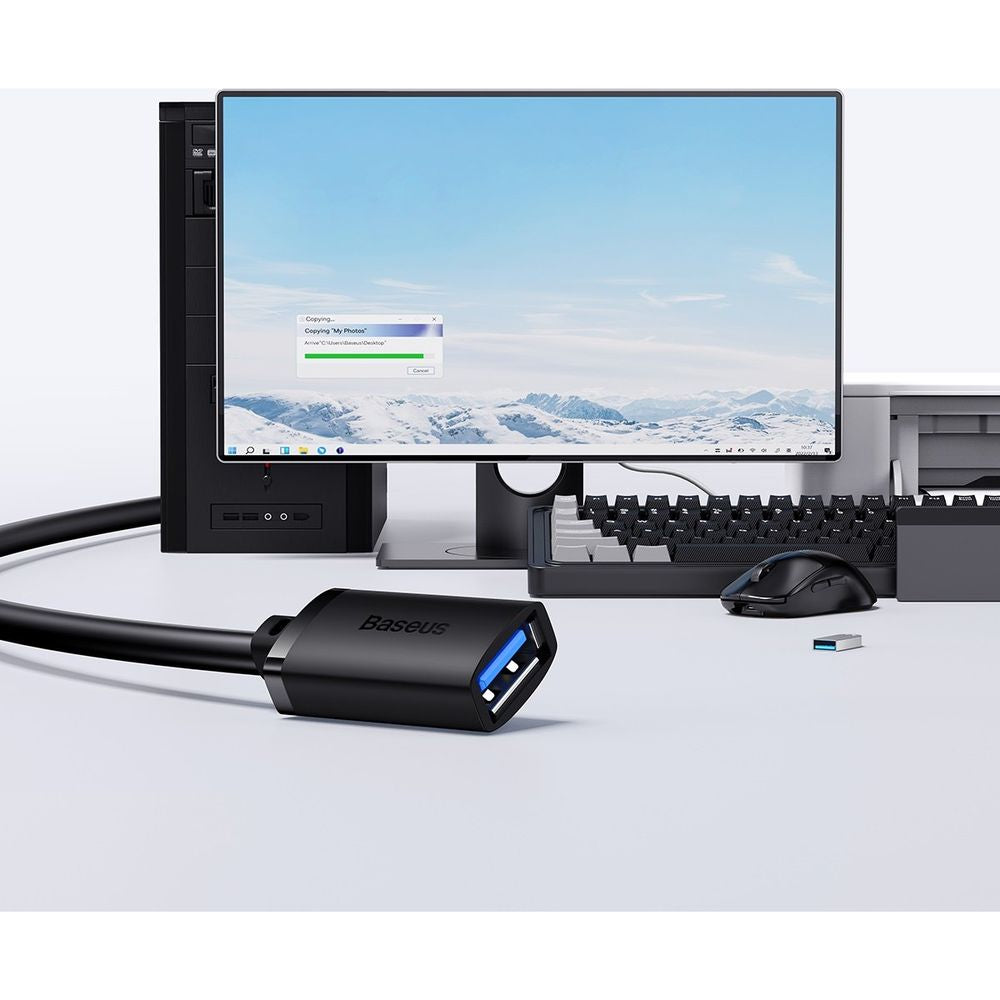 Baseus AirJoy USB 3.0 (Stecker) - USB 3.0 (Buchse) Adapterkabel, 5 Gbp