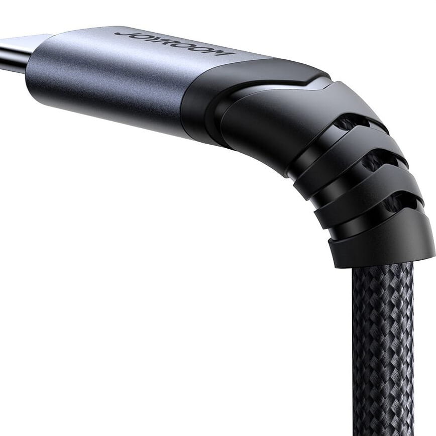 Audiokabel, DAC-Adapter USB-C - Jack 3.5mm, Joyroom SY-C01, Schwarz