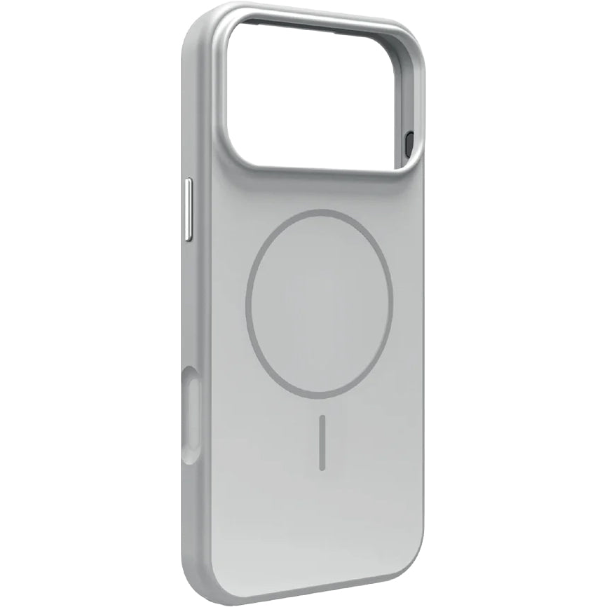Handyhülle für iPhone 18 Pro / 17 Pro, Puro Blend Mag mit MagSafe, Silbern (1/2)
