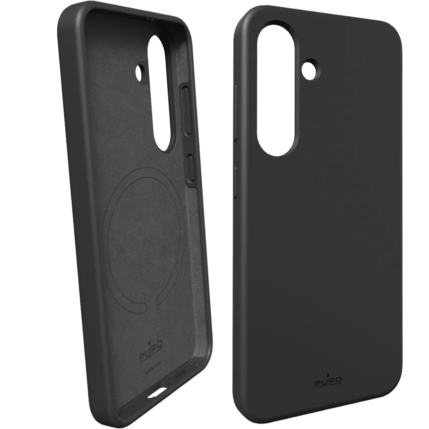 Handyhülle für Galaxy S25 Plus, Puro Icon Mag für MagSafe, Schwarz