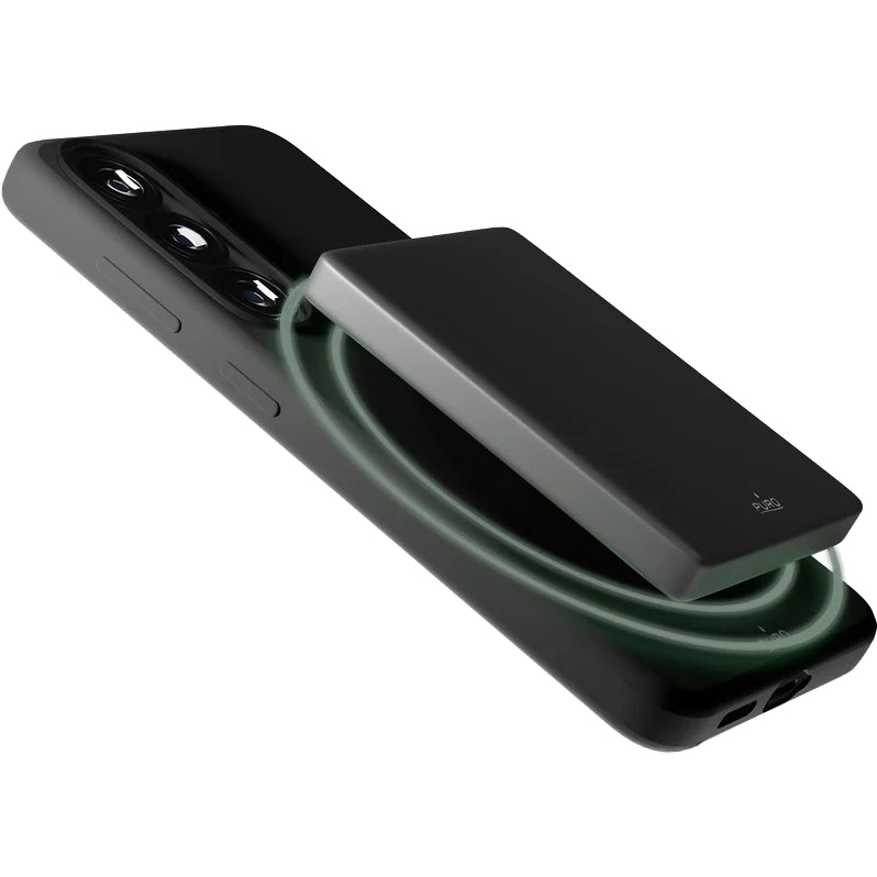 Handyhülle für Galaxy S26, Puro Icon Mag für MagSafe, Schwarz