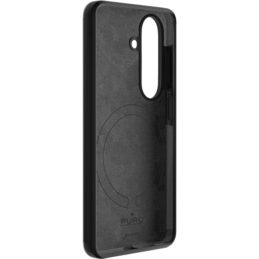 Handyhülle für Galaxy S26 Plus, Puro Icon Mag für MagSafe, Schwarz