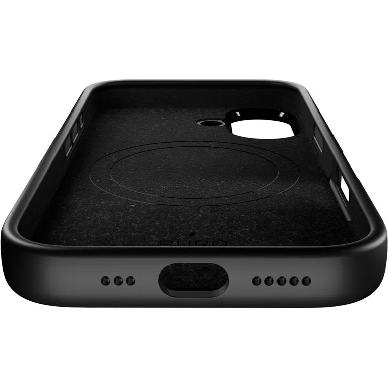 Handyhülle für iPhone 17, Puro Icon Mag Pro für MagSafe, Schwarz