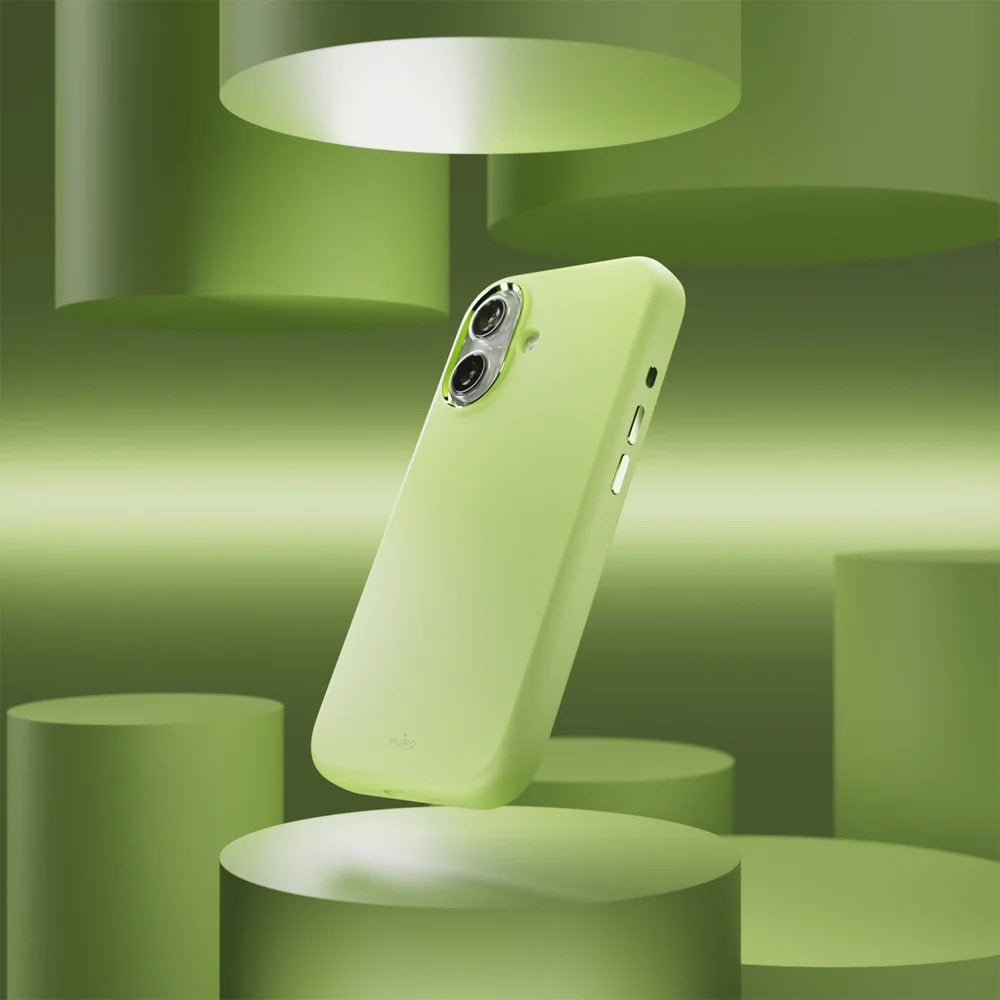 Handyhülle für iPhone 17, Puro Icon Mag Pro für MagSafe, Grün