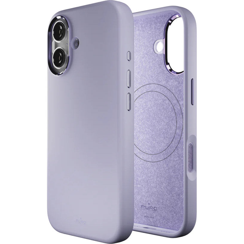 Handyhülle für iPhone 17, Puro Icon Mag Pro für MagSafe, Violett