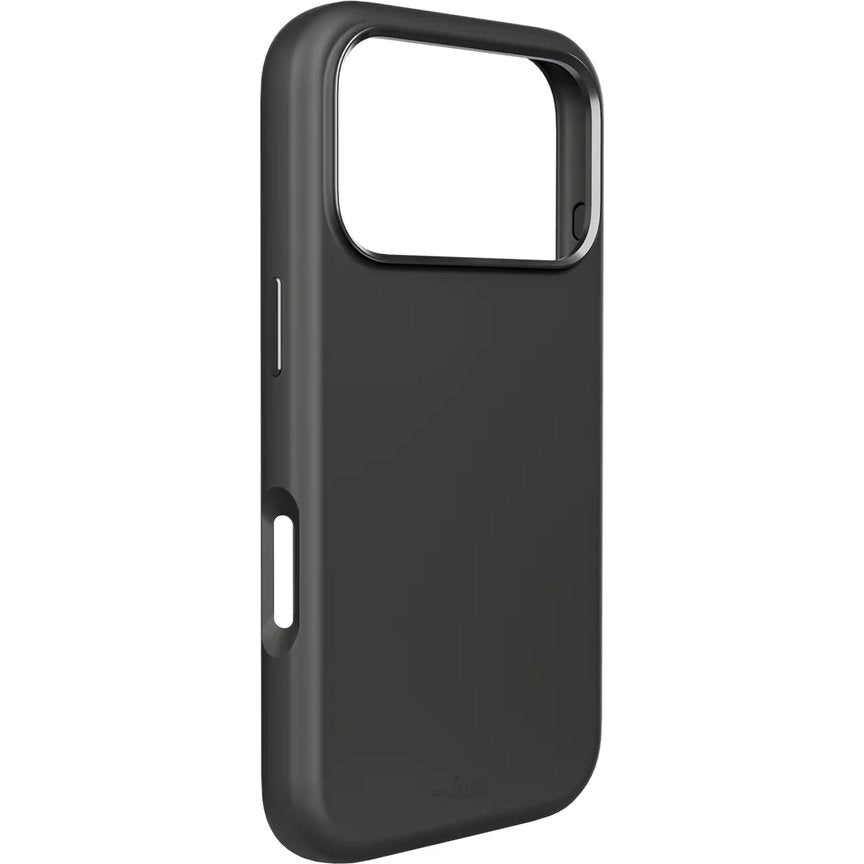 Handyhülle für iPhone 17 Pro, Puro Icon Mag Pro für MagSafe, Schwarz