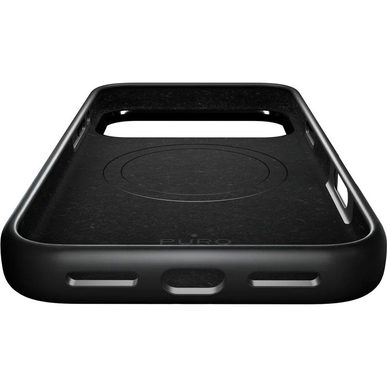 Handyhülle für iPhone 17 Pro Max, Puro Icon Mag Pro für MagSafe, Schwarz