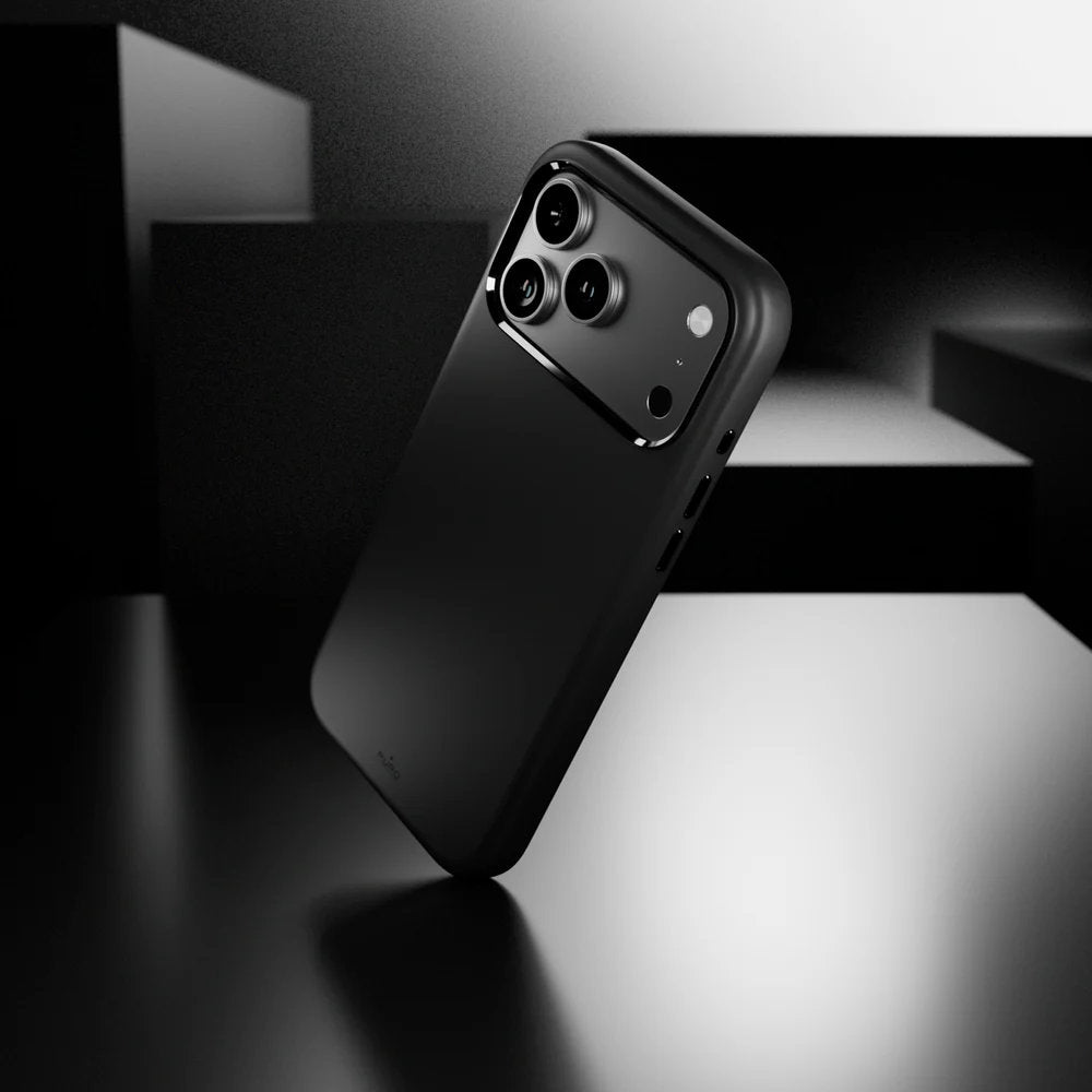 Handyhülle für iPhone 17 Pro Max, Puro Icon Mag Pro für MagSafe, Schwarz