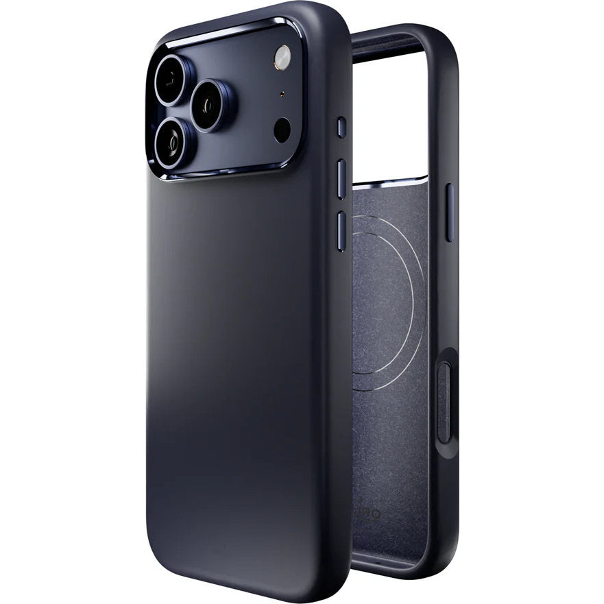 Handyhülle für iPhone 17 Pro Max, Puro Icon Mag Pro für MagSafe, Dunkelblau