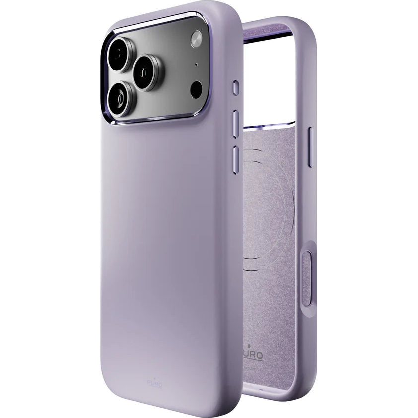 Handyhülle für iPhone 17 Pro Max, Puro Icon Mag Pro für MagSafe, Violett