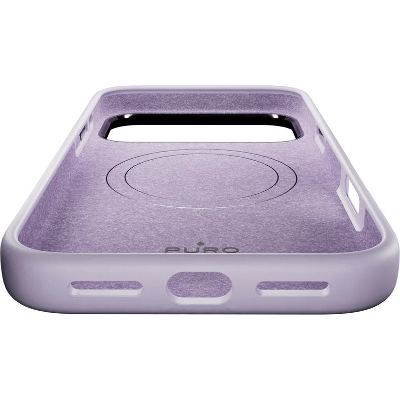 Handyhülle für iPhone 17 Pro Max, Puro Icon Mag Pro für MagSafe, Violett