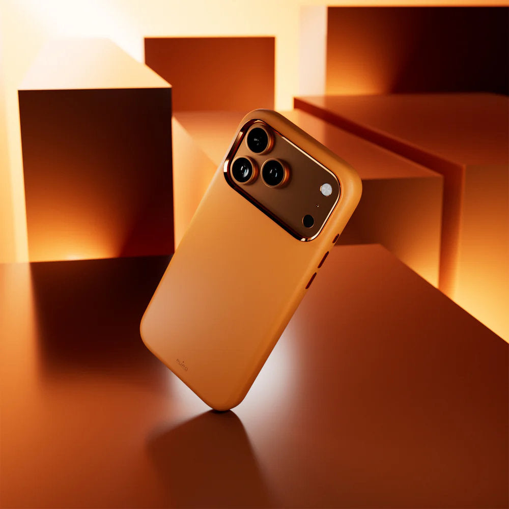Handyhülle für iPhone 17 Pro, Puro Icon Mag Pro für MagSafe, Orange