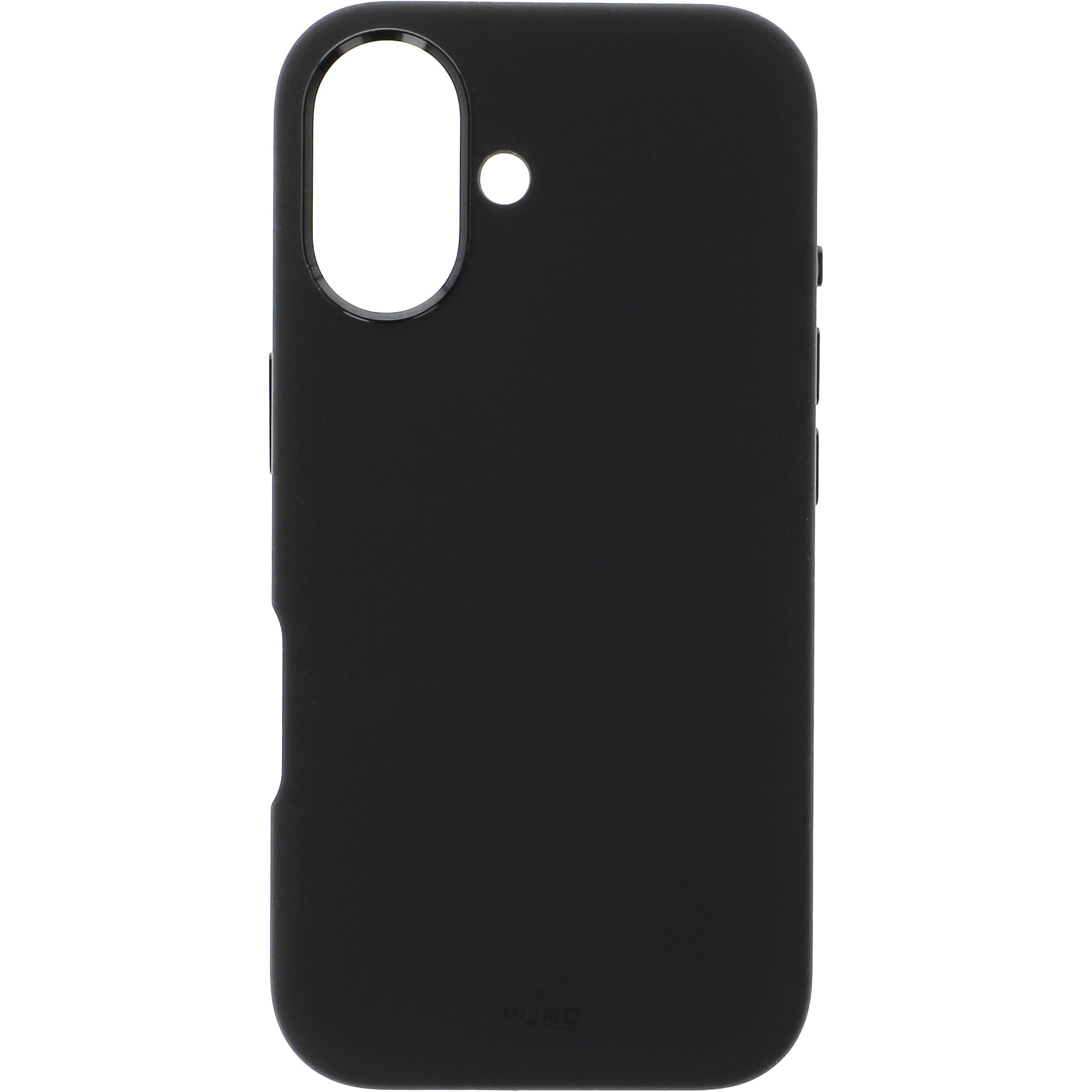 Handyhülle für iPhone 16, Puro Icon Mag Pro, Schwarz