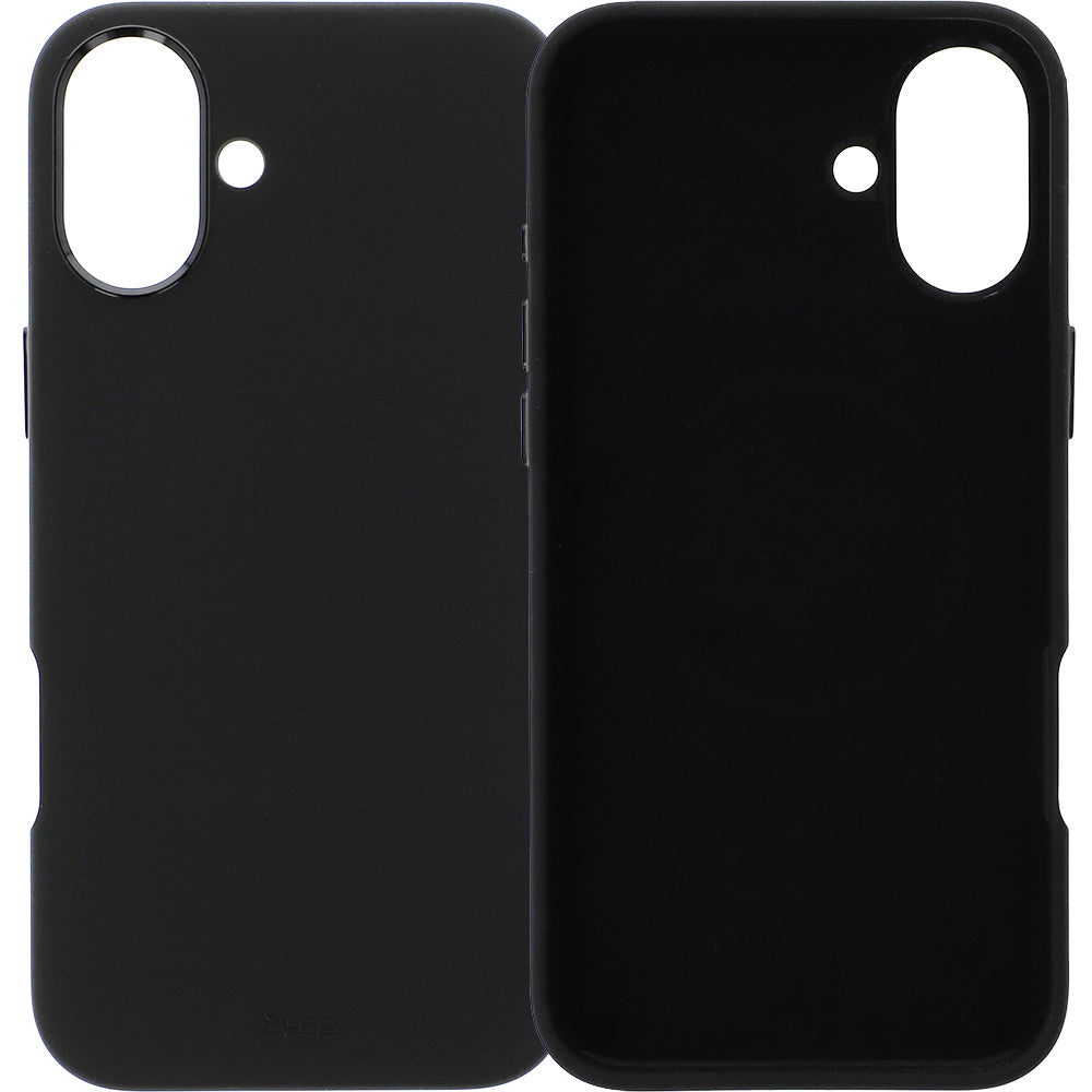 Handyhülle für iPhone 16 Plus, Puro Icon Mag Pro, Schwarz