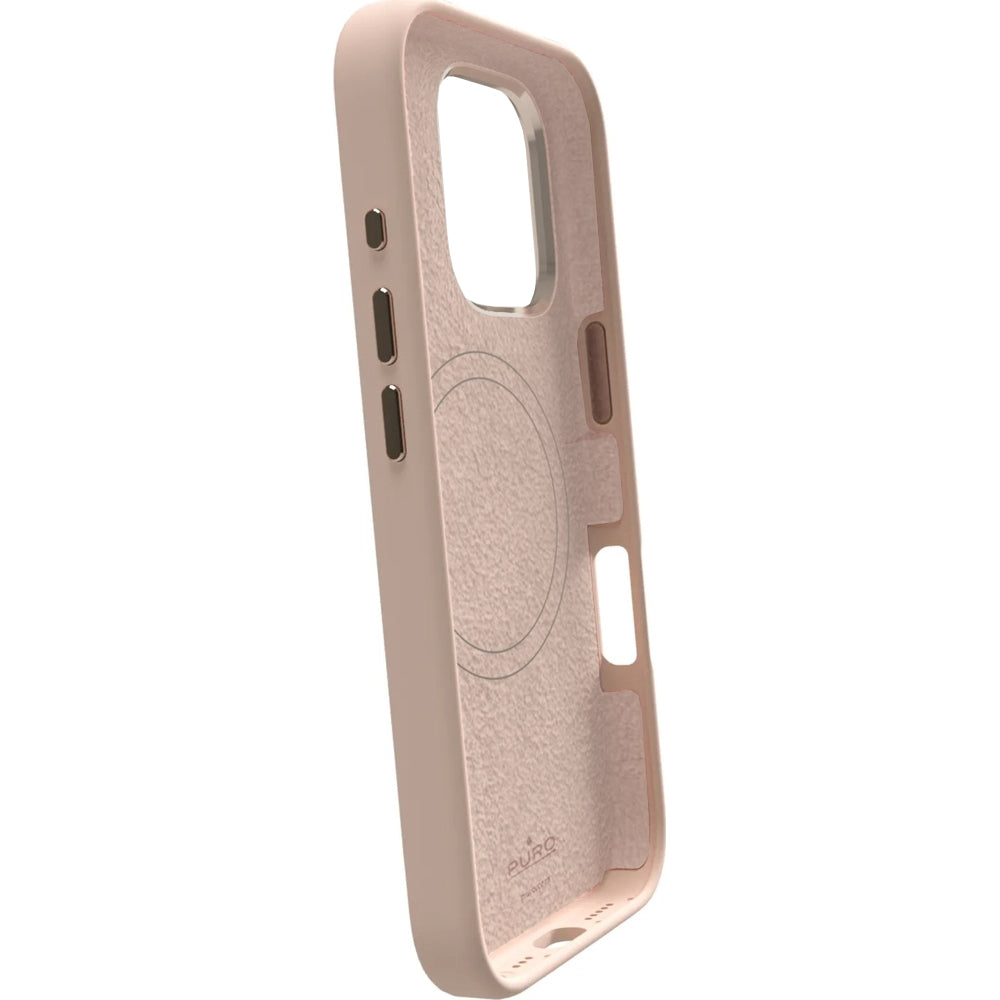 Handyhülle für iPhone 16 Pro Max, Puro Icon Mag Pro, Beige