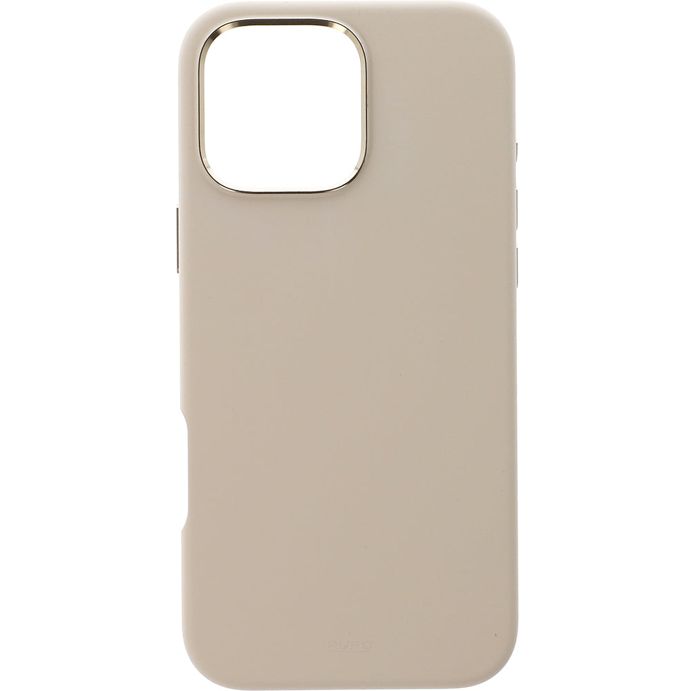 Handyhülle für iPhone 16 Pro Max, Puro Icon Mag Pro, Beige
