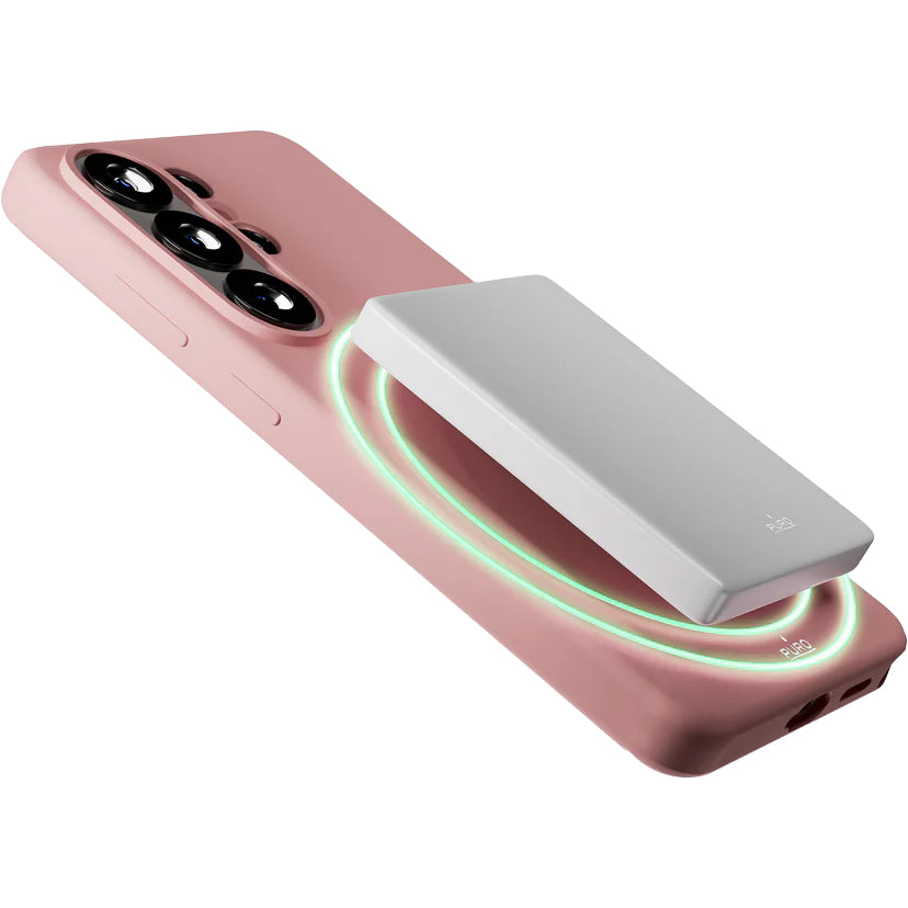 Handyhülle für Galaxy S26 Ultra, Puro Icon Mag für MagSafe, Rosa