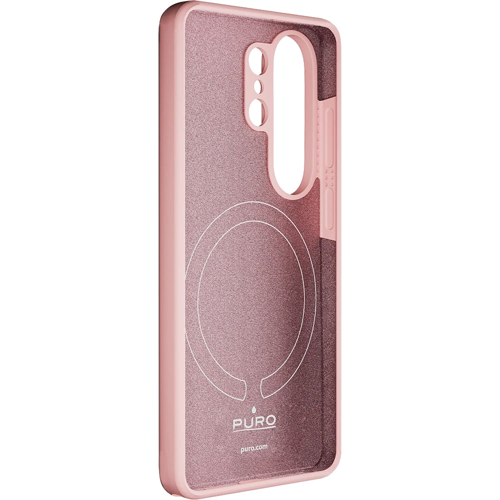 Handyhülle für Galaxy S26 Ultra, Puro Icon Mag für MagSafe, Rosa
