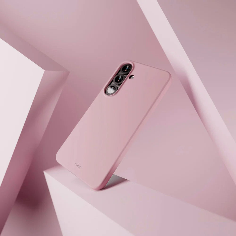 Handyhülle für Galaxy S25, Puro Icon, Rosa