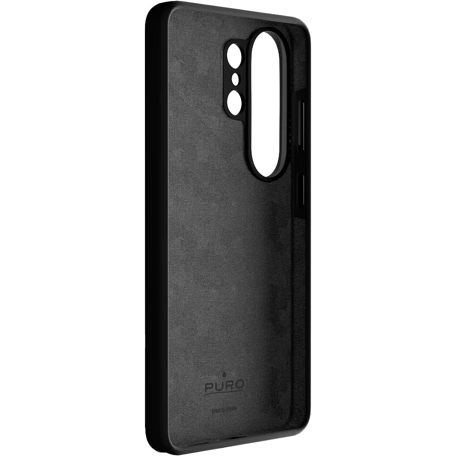 Handyhülle für Galaxy S26 Ultra, Puro Icon, Schwarz