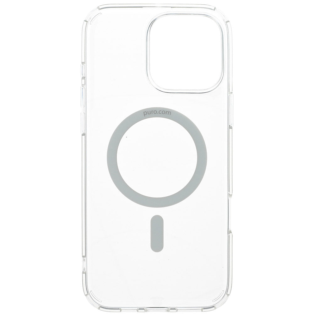 Handyhülle für iPhone 16 Pro Max, Puro Lite Mag Pro, Transparent