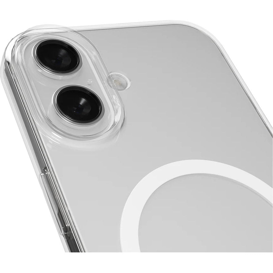 Handyhülle für iPhone 17, Puro Lite Mag Pro, Transparent und Weiß