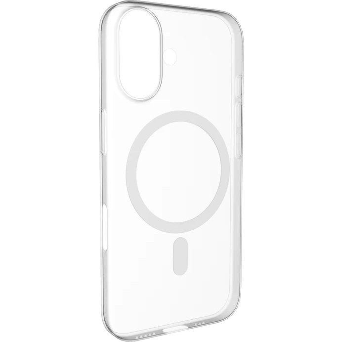 Handyhülle für iPhone 17, Puro Lite Mag Pro, Transparent und Weiß