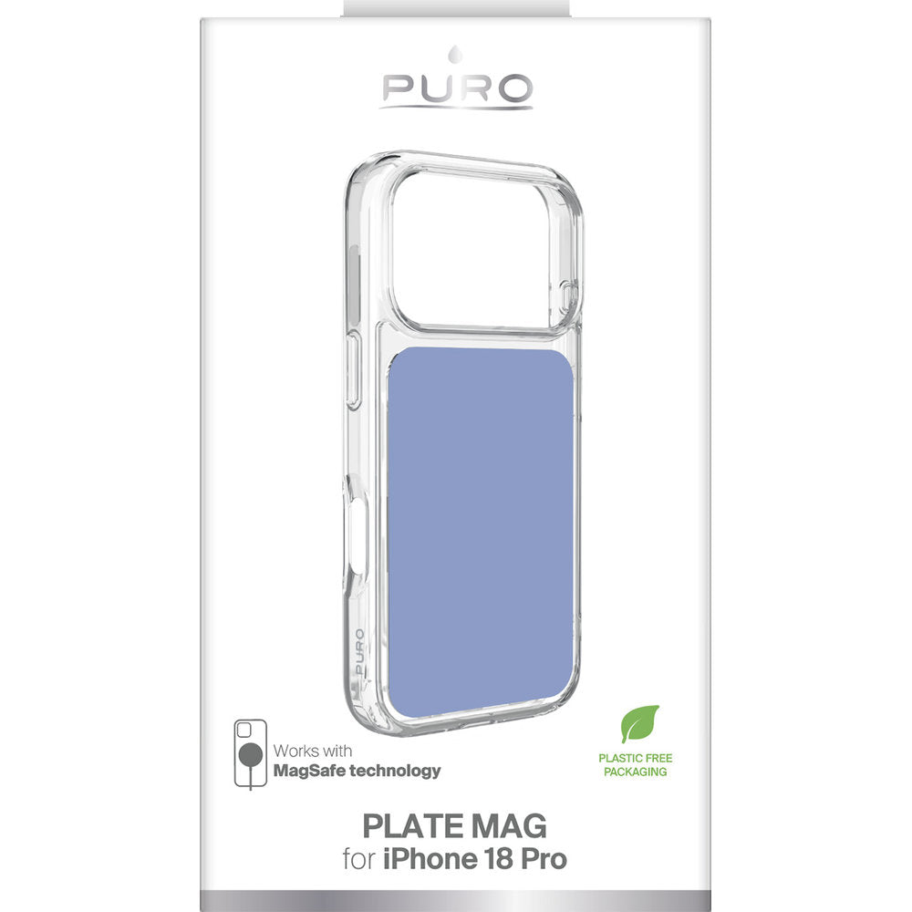 Handyhülle für iPhone 18 Pro / 17 Pro, mit MagSafe, Transparent-Hellblau (2/2)