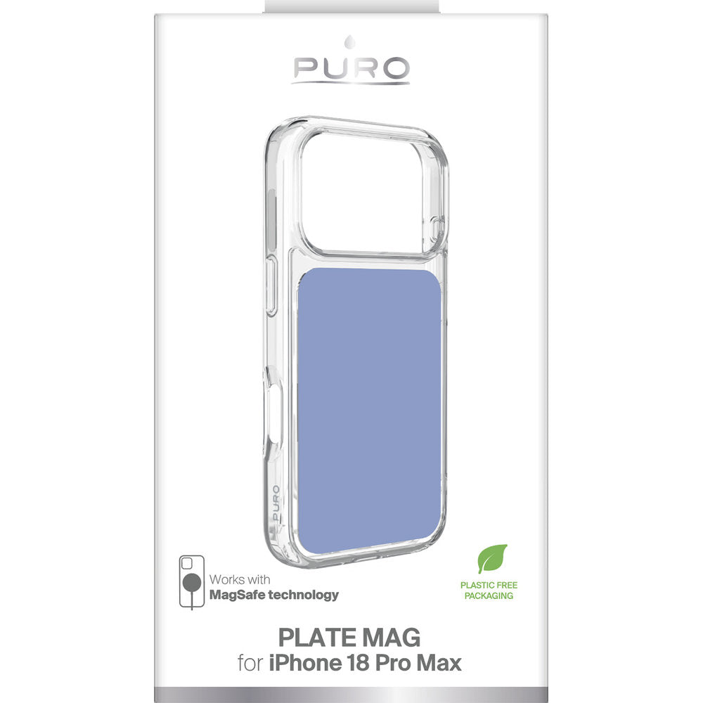 Handyhülle für iPhone 18 Pro Max / 17 Pro Max, mit MagSafe, Transparent-Hellblau (2/2)
