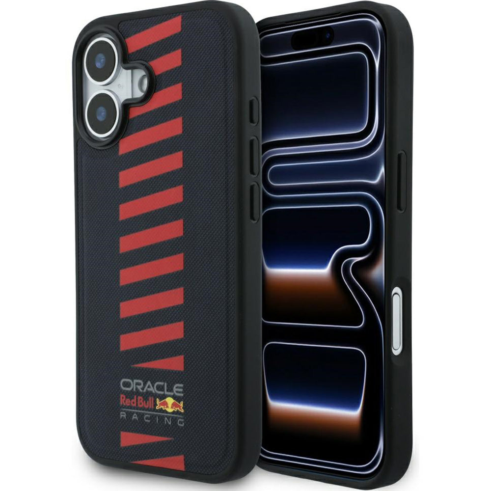 Handyhülle für iPhone 17, Red Bull Meshed Powerbar mit MagSafe, Dunkelblau