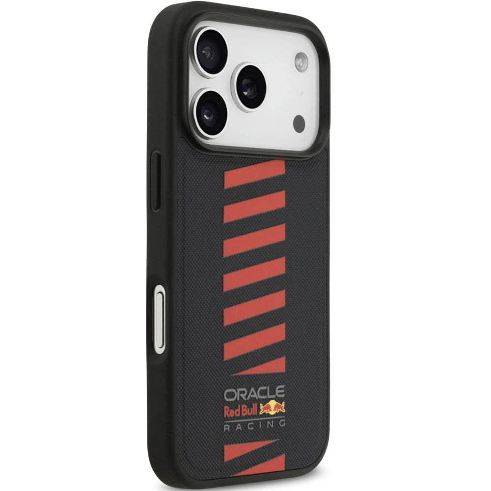 Handyhülle für iPhone 17 Pro, Red Bull Meshed Powerbar mit MagSafe, Dunkelblau